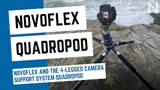 NOVOFLEX and the 4legged camera support system QuadroPod [upl. by Ayama]