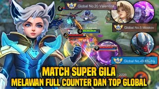 Surzz AS TOP GLOBAL HARITH MELAWAN FULL COUNTER DAN TOP GLOBAL  MATCH BIKIN GILA  HARITH GAMEPLAY [upl. by Luthanen937]