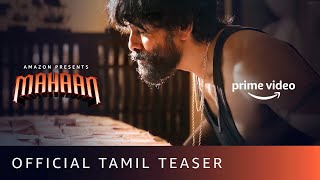 Mahaan  Official Tamil Teaser  Chiyaan Vikram Dhruv Vikram Simha Simran  Amazon Prime Video [upl. by Bruni]