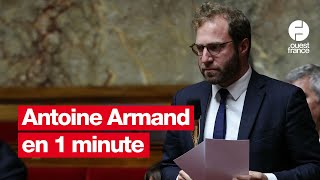 Qui est Antoine Armand le nouveau ministre de lÉconomie de Michel Barnier [upl. by Davison]