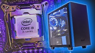 Massive Workstation PC Upgrade X299 Intel i9 SkylakeX Build [upl. by Leotie]