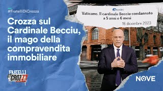 Maurizio Crozza e il suo monologo sul Cardinale Becciu il mago della compravendita immobiliare [upl. by Orips]