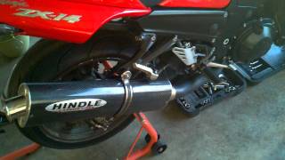 Zx14 brockshindle alien full exhaust [upl. by Enilorac]