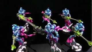 Forge world Eldar shadow spectres aspect warriors [upl. by Aidnyc]