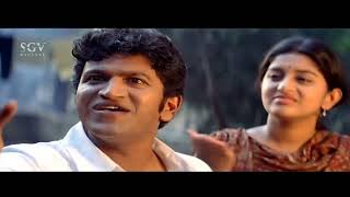 Puneeth Rajkumar Saw Sunrise First Time In His Life  Kannada Movie Scenes  Arasu Movie [upl. by Channa]