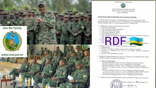 🚨ITANGAZO🚨 RDF INGABO ZU RWANDA ZISOHOYE RIHAHAMUYE RDCongo🇨🇩 U RWANDA RWITEGUYE BIKOMEYE🔥 [upl. by Llenor486]