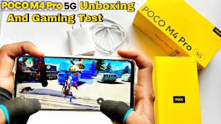 Poco M4 pro 5G unboxing and gaming test MediaTek dimensity 810 6nm processor [upl. by Rosalba]