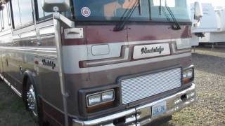 1988 Bluebird Wanderlodge FOR SALE  Outside tour and engine start up [upl. by Truman]