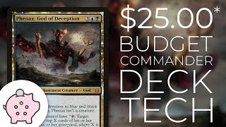 Phenax God of Deception  EDH Budget Deck Tech 25  Mill  Magic the Gathering  Commander [upl. by Ahsocin]