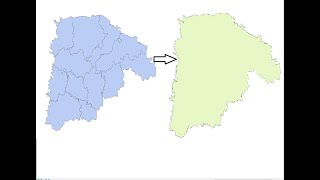 GIS How to Merge Multiple Polygons features into single polygon in ArcMap 105 [upl. by Drofkcor928]