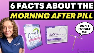 6 facts about the MORNING AFTER PILL [upl. by Lenad851]