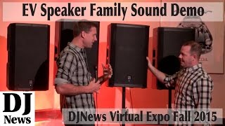 The Speaker Test You Wanted Demo of all four ElectroVoice Speaker Families Virtual Expo [upl. by Ainesej]