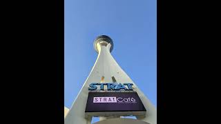 Las Vegas Stratosphere Attractions Strat Stratosphere lasvegas SkyJump Xscream Bigshot [upl. by Latif]