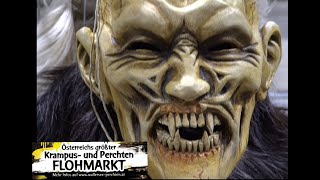 Österreichs größter Krampus und Perchtenflohmarkt 2024 [upl. by Akili]