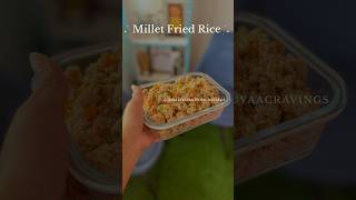 Millet Fried Rice kikisbhuvaacravings millet milletrecipe kuthiraivali friedrice onepotmeal [upl. by Agace]