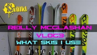 Reilly McGlashan VLOG3 What skis do I use Filmed with the Rider M [upl. by Beckett]