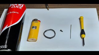 Tutorial Recarregando um Isqueiro Bic em Menos de 4 Minutos com Materiais Domésticos [upl. by Asela]