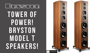 Review Of The Bryston Model T Speakers [upl. by Holli698]