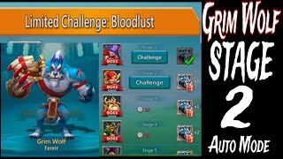 Limited Challenge Stage 2  Bloodlust Stage 2  LORDS MOBILE [upl. by Darryl146]