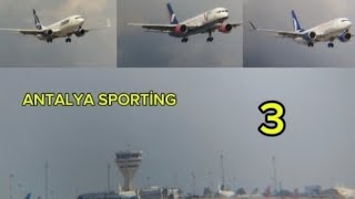 ANTALYA AİRPORT SPOTTİNG 3 [upl. by Teferi]