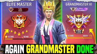 Road To Grandmaster in Solo ☠️Solo Rank Push Tips amp Tricks ✅freefire [upl. by Abdul]