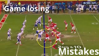 “Game Losing Mistakes” NFL [upl. by Zurc]