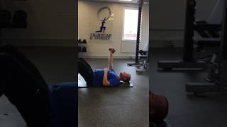 Scapular ProtractionRetraction w Kettlebell [upl. by Seiuqram206]