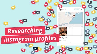 Easy way to research instagram profiles  Social media analysis  OSINT with Lampyre [upl. by Ateuqirne410]