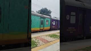 NewDelhi Dibrugarh RajdhaniExpress HighSpeed IndianRailways TrainJourney ExpressTrain shorts [upl. by Natika]