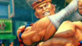 Adon amp Sagat Tag Team Ultra  Tiger Avalanche [upl. by Ardnod]