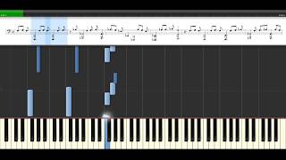 187 Strassenbande  Millionär Snippet ► Piano Tutorial Easy [upl. by Freberg305]