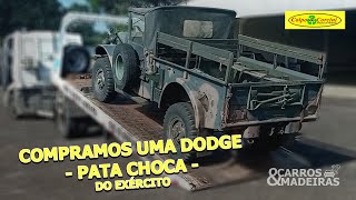 Compramos uma Dodge do exército pata choca [upl. by Schargel]