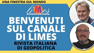 Benvenuti sul canale di Limes rivista italiana di geopolitica La presentazione di Lucio Caracciolo [upl. by Ramat]