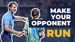 How to Hit Angles  Tennis Lesson with Patrick Mouratoglou [upl. by Adnaerb]