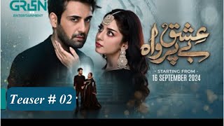 Ishq Beparwah  Teaser  02Alizeh Shah amp Affan Waheed [upl. by Arymas]