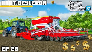 I BOUGHT THE WORLDS HUNGRIEST DRILL  Farming Simulator 22  HautBeyleron  Episode 28 [upl. by Early]