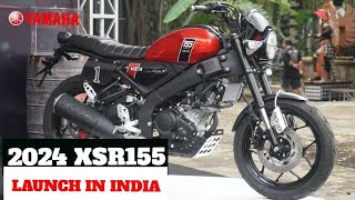 Yamaha Xsr 155 Launch Date Now Announced In India 2024😱PriceFeatures Yamaha Launch XSR155 In India [upl. by Nosiddam]