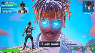 I GLITCHED To Juice WRLD In Fortnite [upl. by Jobina]