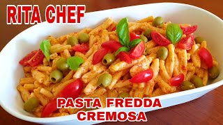 CASARECCE CON CREMA DI CRESCENZA E DATTERINI⭐RITA CHEF  Una Pasta fredda cremosa e profumata [upl. by Shipley]