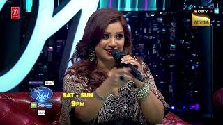 Indian Idol Season 15 quotShreya Ghoshal Sings quotKashmirquot Songquot  Shreya Ghoshal Badshah Vishal D [upl. by Huskamp]