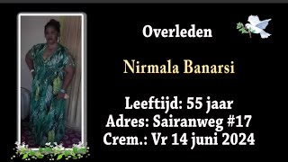 Livestreaming🔴Crematie van Nirmala Banarsi Reacties App 8888900 [upl. by Morel]