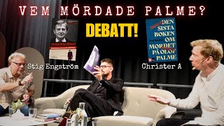 Debatt om vem som mördade Palme – mellan Jon Jordås och Thomas Pettersson  Palmemordet  Bokmässan [upl. by Ainet617]