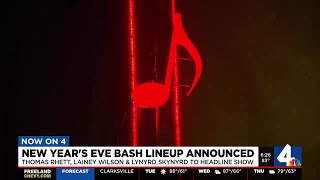 New Years Eve bash lineup announced [upl. by Ylus85]