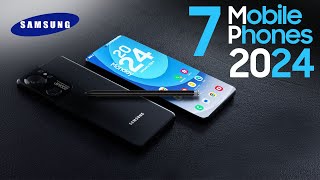 TOP 7 Best Samsung New Upcoming Smartphones 2024 — LATEST Flagship Mobile Phones 2024 [upl. by Shaeffer]