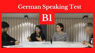 German Speaking Test Level B1 Goethe Mündliche Prüfung B1 Goethe 2024 [upl. by Nnadroj]