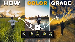 CINEMATIC COLOR GRADING  VN MOBILE EDITITNG 👑 [upl. by Pascoe156]