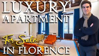 LUXURY APARTMENT WITH DUOMO VIEW BALCONY FOR SALE IN FLORENCE [upl. by Nikal938]