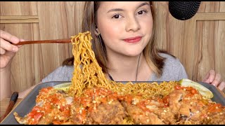 ASMR INDOMIE GEPREK BENSU LEVEL 5🔥 [upl. by Caputo]