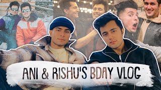 ANIRUDH AND RISHABHs BIRTHDAY SURPRISE  DAMNFAM [upl. by Tremayne]