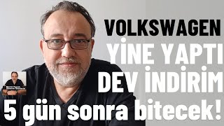 VOLKSWAGEN YİNE YAPTI Dev indirimler Kasımda da devam ediyor Volkswagen VW kampanya indirim [upl. by Parthenia920]